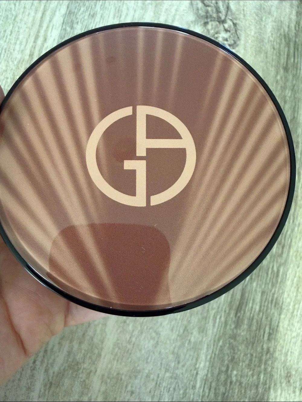 Huge size Giorgio Armani Radiant Bronzer Compact - Warm Brown